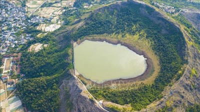 Đề xuất tận dụng miệng núi lửa làm nơi chứa nước sinh hoạt cho đảo Lý Sơn